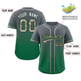 Custom Gradient Casual Baseball Jersey Personalized Ethnic Pattern Name Number for Men Women Youth