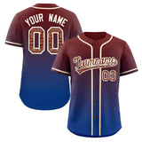 Custom Gradient Casual Baseball Jersey Personalized Ethnic Pattern Name Number for Men Women Youth