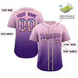Custom Gradient Casual Baseball Jersey Personalized Ethnic Pattern Add Name Number for Men Women Youth