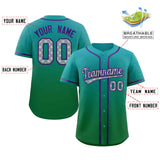 Custom Gradient Casual Baseball Jersey Personalized Ethnic Pattern Add Name Number for Men Women Youth