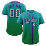Custom Gradient Casual Baseball Jersey Personalized Ethnic Pattern Add Name Number for Men Women Youth
