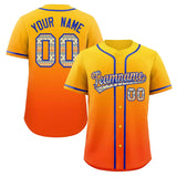 Custom Gradient Casual Baseball Jersey Personalized Ethnic Pattern Add Name Number for Men Women Youth
