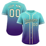 Custom Gradient Casual Baseball Jersey Personalized Ethnic Pattern Add Name Number for Men Women Youth