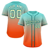 Custom Gradient Casual Baseball Jersey Personalized Ethnic Pattern Add Name Number for Men Women Youth