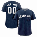 Custom Texture Graffiti Pattern Personalized Team Name Number Baseball Hip Pop Shirt