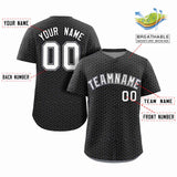 Custom Texture Graffiti Pattern Personalized Team Name Number Baseball Hip Pop Shirt