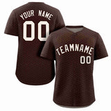Custom Texture Graffiti Pattern Personalized Team Name Number Baseball Hip Pop Shirt