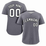 Custom Texture Graffiti Pattern Personalized Team Name Number Baseball Hip Pop Shirt