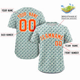 Custom Texture Graffiti Pattern Personalized Team Name Number Baseball Hip Pop Shirt