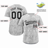 Custom Texture Graffiti Pattern Personalized Team Name Number Baseball Sport Shirt
