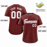 Custom Texture Graffiti Pattern Personalized Team Name Number Baseball Short Sleeve Shirt