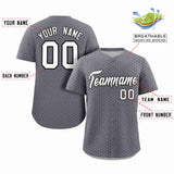 Custom Texture Graffiti Pattern Personalized Team Name Number Baseball Short Sleeve Shirt