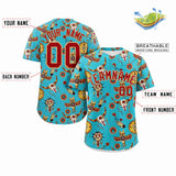 Custom Graffiti Pattern Colorful Printed for Men and Women Shirt Sport Unisex Tops Personalized Baseball Jersey