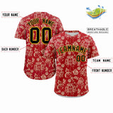 Custom Graffiti Pattern Printed Personalized Button Down Baseball Jersey for Men and Women Shirt Outdoor Sportswear