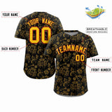 Custom Graffiti Pattern Printed Personalized Button Down Baseball Jersey for Men and Women Shirt Outdoor Sportswear