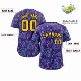 Custom Graffiti Pattern Printed Colorful Personalized Baseball Jersey for Men and Women Shirt Unisex Tops 