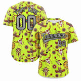 Custom Graffiti Pattern Colorful Printed Team Name Number for Men and Women Shirt Button Baseball Jersey