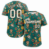 Custom Graffiti Pattern Printed Personalized Button Down Baseball Jersey for Men and Women Shirt Outdoor Sportswear
