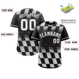Custom Texture Graffiti Pattern Personalized Name Number Logo Athletic Baseball Jersey For Adults