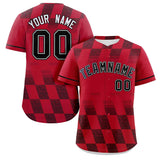 Custom Texture Graffiti Pattern Personalized Name Number Logo Athletic Baseball Jersey For Adults