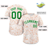 Custom Line Art Graffiti Pattern Design Team Name And Number Quick Dry Baseball Jersey