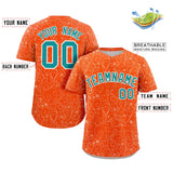 Custom Line Art Graffiti Pattern Design Team Name And Number Breathable Baseball Jersey