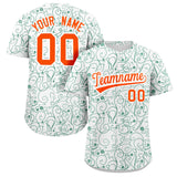 Custom Baseball Jersey Line Art Graffiti Pattern Design Team Name And Number Quick Dry Practice Sports Shirts