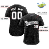 Custom Baseball Jersey Line Art Graffiti Pattern Design Team Name And Number Breathable Practice Sports Shirts