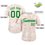 Custom Baseball Jersey Line Art Graffiti Pattern Design Team Name And Number Quick Dry Practice Sports Jersey