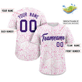 Custom Baseball Jersey Line Art Graffiti Pattern Design Team Name And Number Quick Dry Practice Sports Jersey