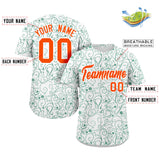 Custom Baseball Jersey Line Art Graffiti Pattern Design Team Name And Number Quick Dry Practice Sports Jersey