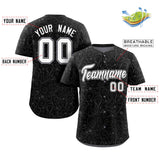 Custom Baseball Jersey Line Art Graffiti Pattern Design Team Name And Number Breathable Practice Sports Jersey