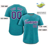 Custom Baseball Jersey Line Art Graffiti Pattern Design Team Name And Number Hip Pop Practice Sports Jersey