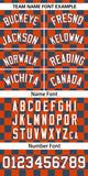 Custom Square Grid Color Block Design Letter Number Baseball Jersey Running Shirt