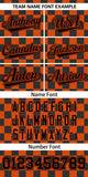 Custom Square Grid Color Block Design Letter Number Baseball Jersey Running Outfits