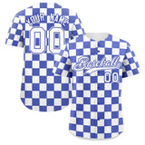 Custom Square Grid Color Block Add Letter Number Baseball Jersey Sport Outfits