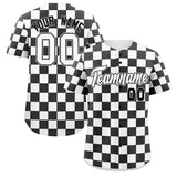 Custom Square Grid Color Block Personalized Letter Number Baseball Jersey Sport Outfits