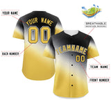 Custom Tiny Spot Gradient Design Sportswear Hip Pop Streetwear Baseball Jersey Sports Shirts For Fan