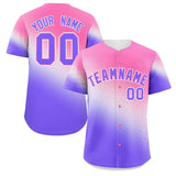 Custom Tiny Spot Gradient Design Sportswear Hip Pop Streetwear Baseball Jersey Sports Shirts For Fan