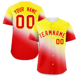 Custom Tiny Spot Gradient Design Sportswear Hip Pop Streetwear Baseball Jersey Sports Shirts For Fan