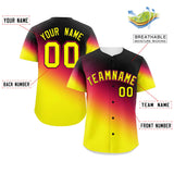 Custom Tiny Spot Gradient Design Sportswear Hip Pop Streetwear Baseball Jersey Sports Shirts For Fan