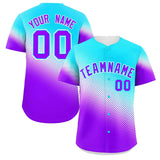 Custom Tiny Spot Gradient Design Sportswear Hip Pop Streetwear Baseball Jersey Sports Shirts For Fan