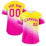 Custom Tiny Spot Gradient Design Sportswear Hip Pop Streetwear Baseball Jersey Sports Shirts For Fan