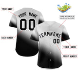 Custom Tiny Spot Gradient Design Sportswear Hip Pop Streetwear Baseball Jersey Sports Shirts For Fan