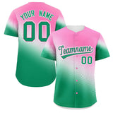 Custom Tiny Spot Gradient Fashion College Unisex Streetwear Baseball Jersey