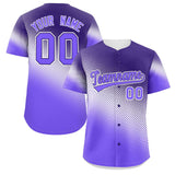 Custom Tiny Spot Gradient Fashion College Unisex Streetwear Baseball Jersey