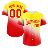 Custom Tiny Spot Gradient Personalized Fashion College Unisex Streetwear Baseball Jersey