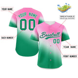 Custom Tiny Spot Gradient Personalized Fashion Athletic Hip Pop Streetwear Baseball Jersey