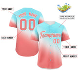 Custom Tiny Spot Gradient Personalized Sportswear Hip Pop Streetwear Baseball Jersey