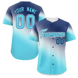 Custom Tiny Spot Gradient Personalized Sportswear Hip Pop Streetwear Baseball Jersey